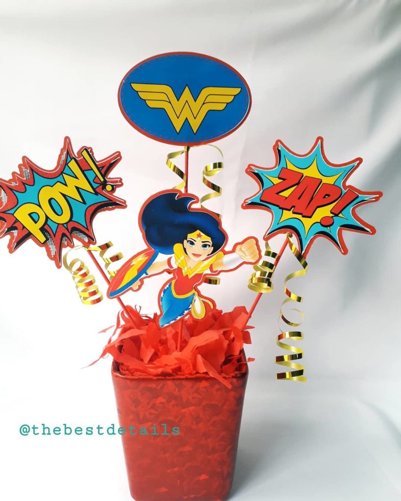 Fiesta De Wonder Woman Decoraci N De La Mujer Maravilla