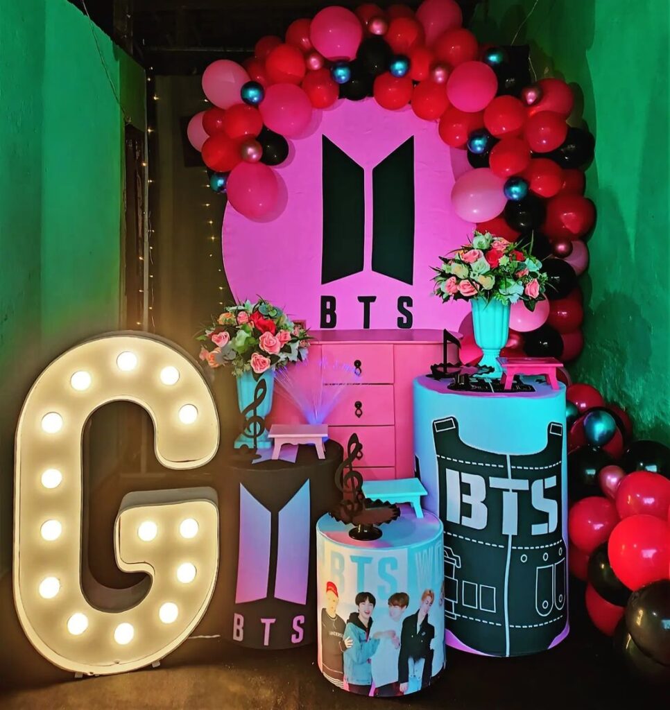 IDEAS PARA DECORAR FIESTA DE BTS BTS BT21 Y TINYTAN