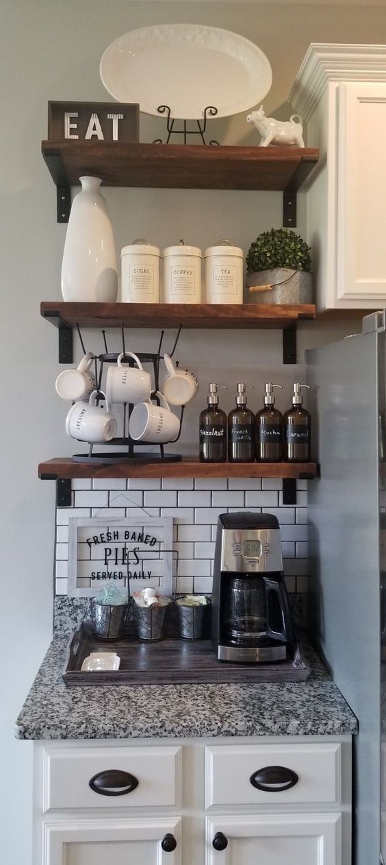 Coffee bar en casa | Como hacer una barra de café