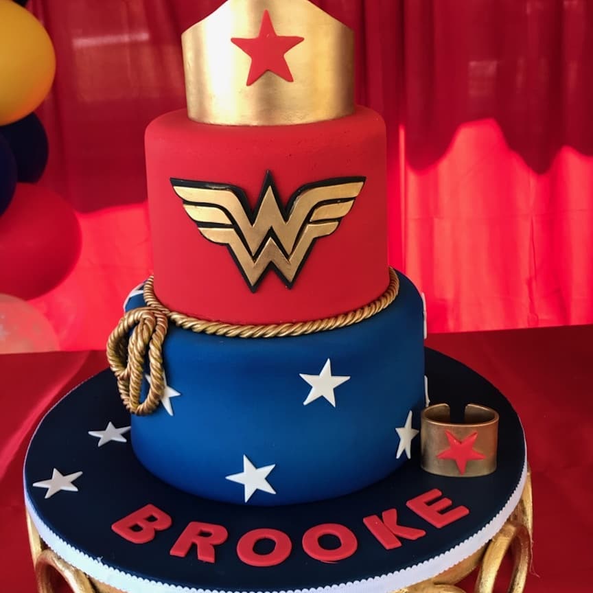 Fiesta de Wonder Woman | Decoración de la mujer maravilla