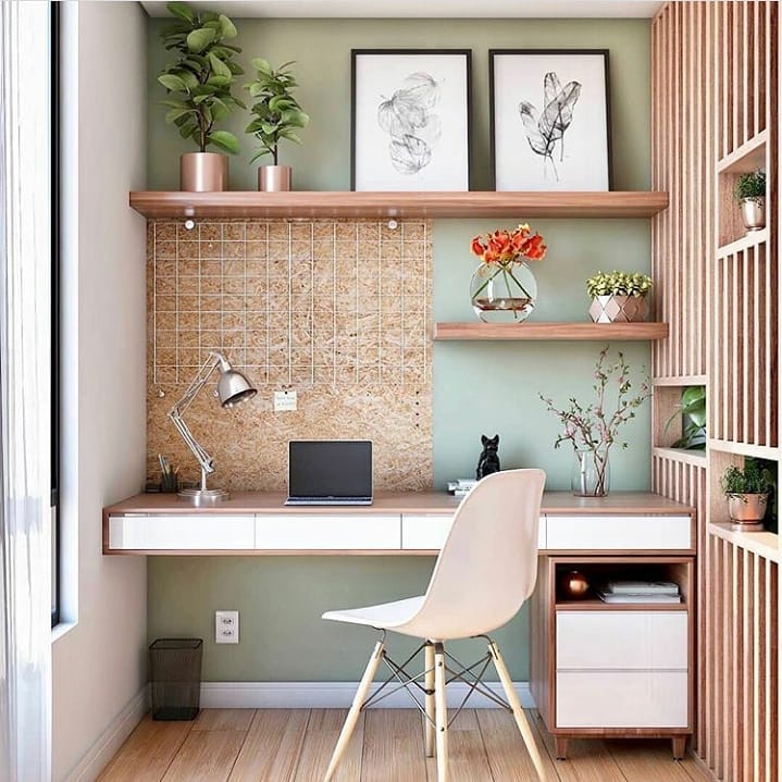 Mancha Grande Vadear Oficina en casa | Ideas y decoración de escritorios modernos