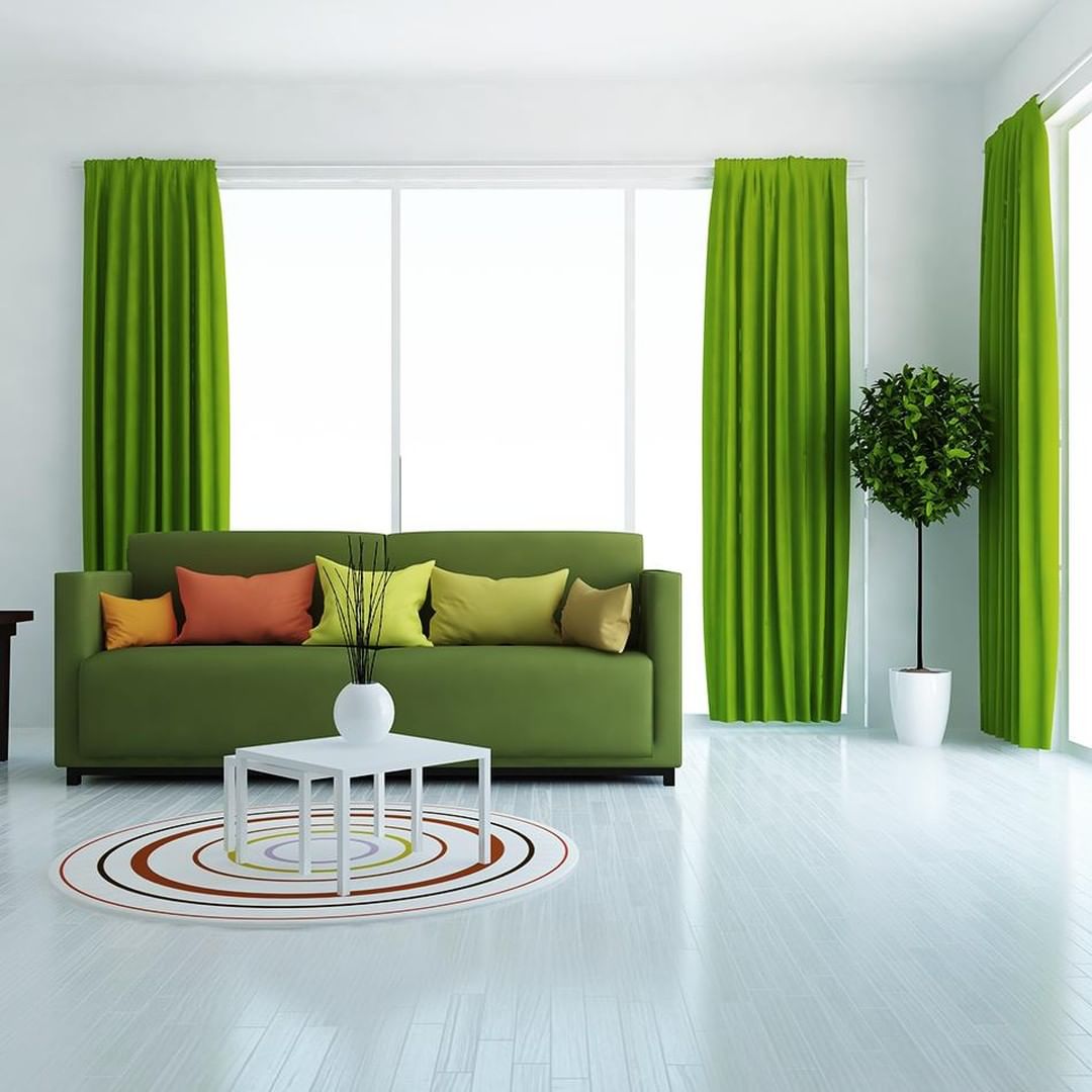 decoracion de salas verdes