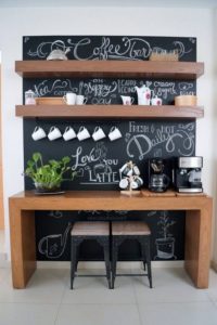 Coffee bar en casa | Como hacer una barra de café