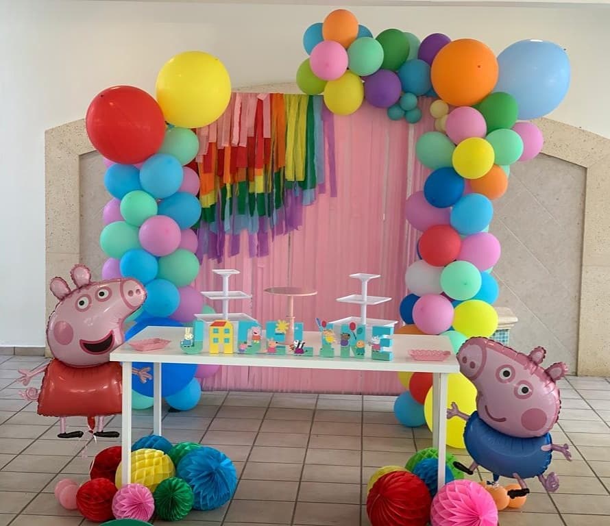 ideas para decorar una fiesta de peppa pig