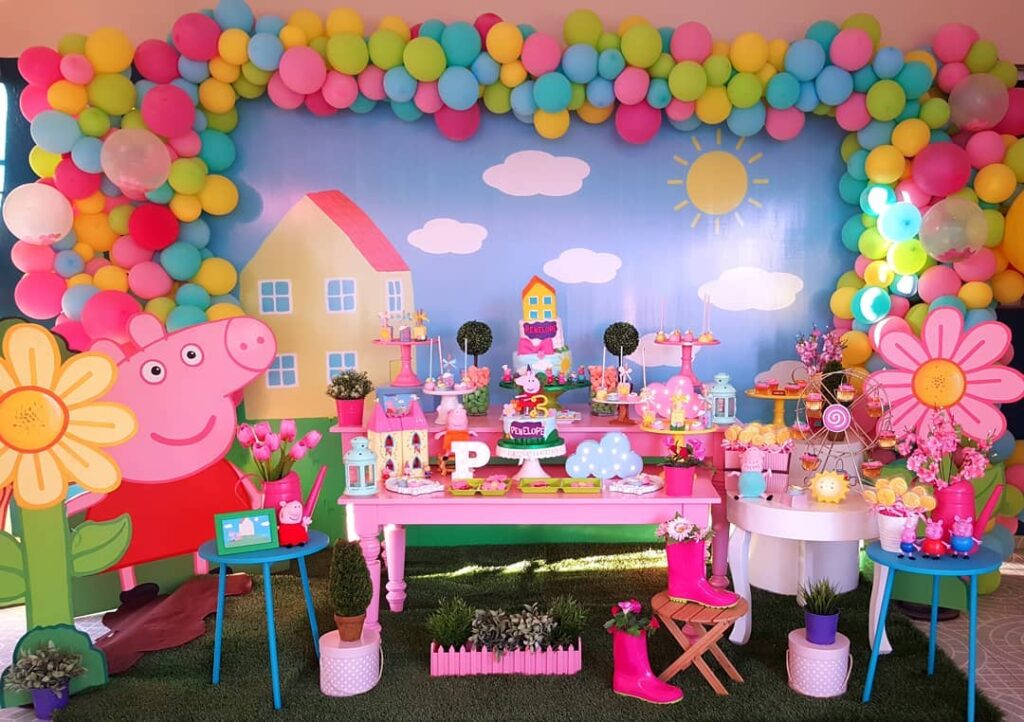 Ideas para fiesta de Peppa Pig  Aprende decoraciones para esta temática