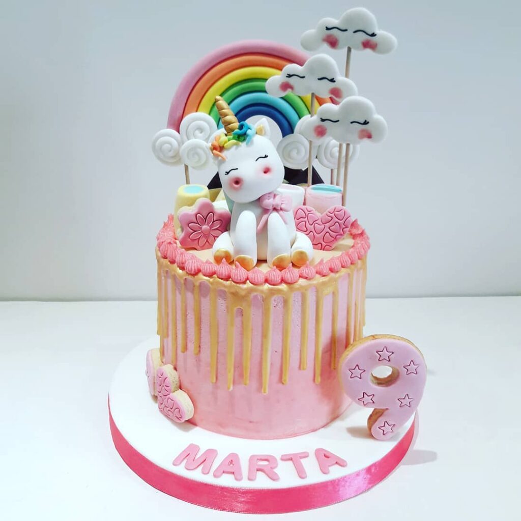 torta de unicornio