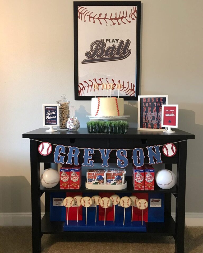 Fiesta De Beisbol | Ideas Para Decorar Esta Temática De Cumpleaños