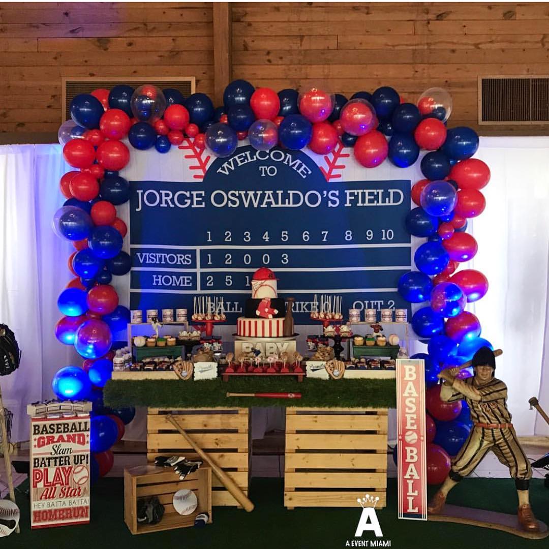 Fiesta De Beisbol | Ideas Para Decorar Esta Temática De Cumpleaños