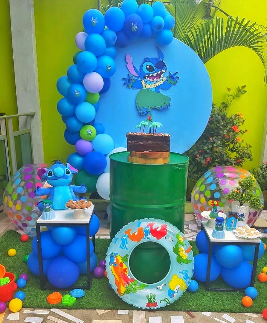 Ideas para fiesta de Stitch Guía para decorar cumpleaños