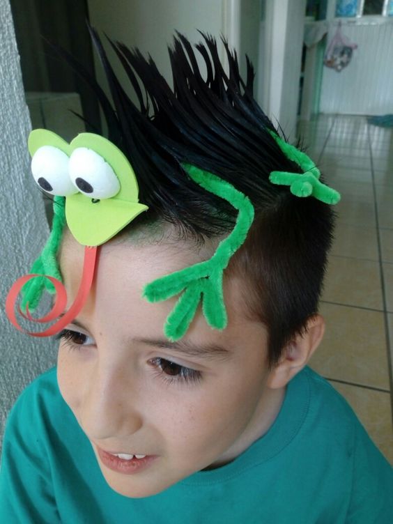 Día del Niño Festejan con peinados locos