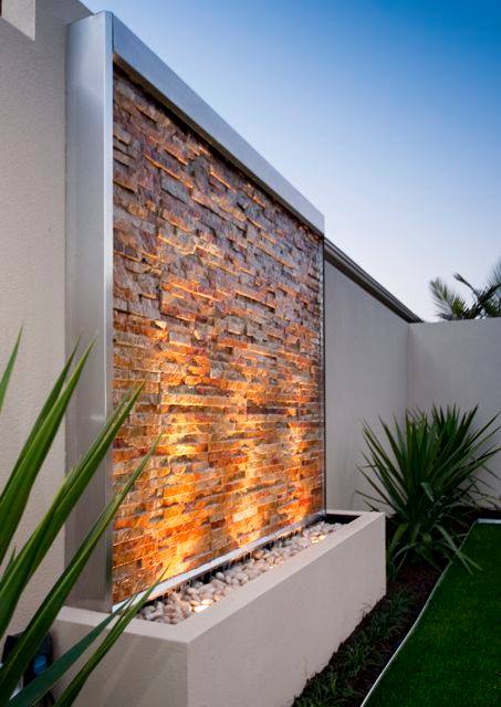 Muros de piedra para exterior | Ideas para decorar el patio