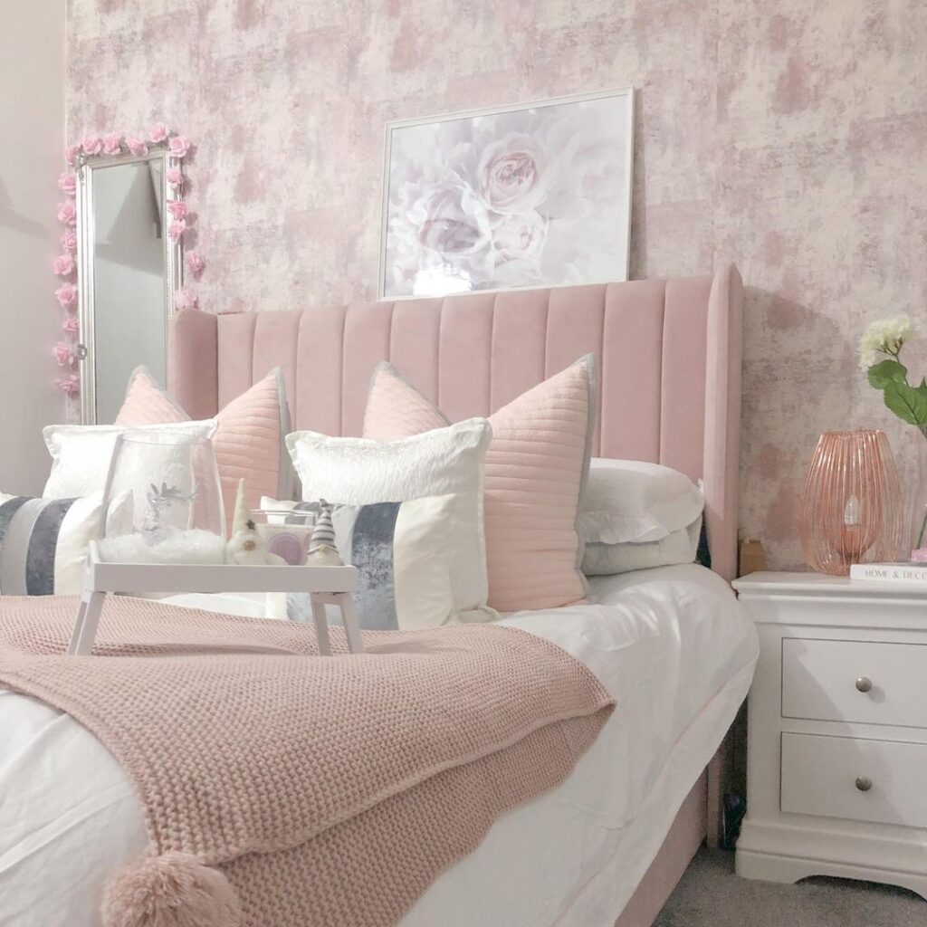 decoracion rosa para dormitorios