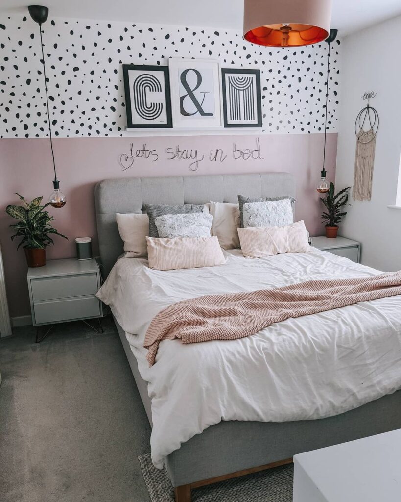 ideas para decorar habitaciones color rosa