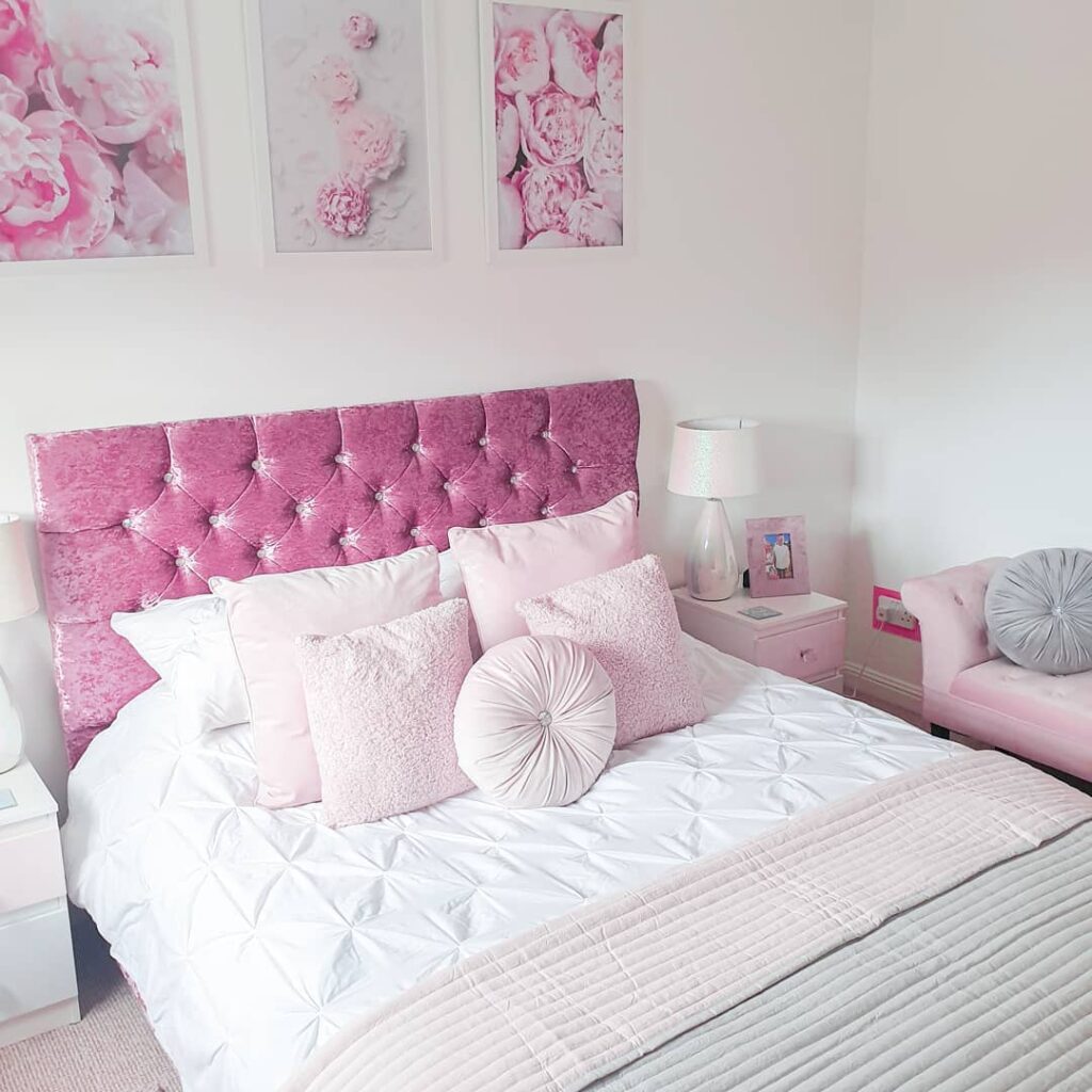 ideas para dormitorios rosados