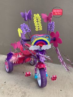 triciclo decorado