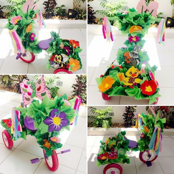 triciclos para desfile de primavera