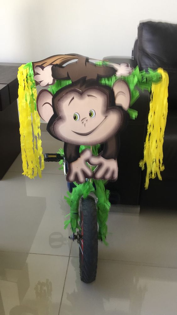 bicilcleta decorada de animalito